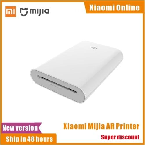 Xiaomi mijia AR Printer 300dpi Portable Photo Mini Pocket With DIY Share 500mAh picture printer pocket printer With Print Paper