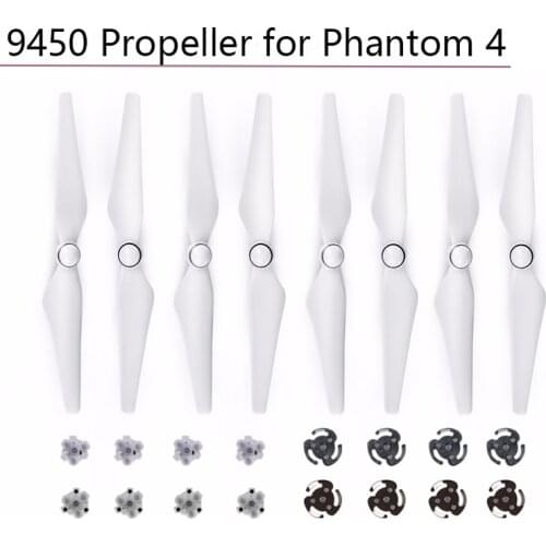 8pcs 9450S Props Propeller with Props Mount Base Quick Release Blades for DJI Phantom 4 PRO 4A Drone Accessories