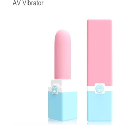 AV Vibrator Sex Toys Massager For Women Waterproof G-Spot Stimulation Sex Products Modelling of Lipstick Low Noise