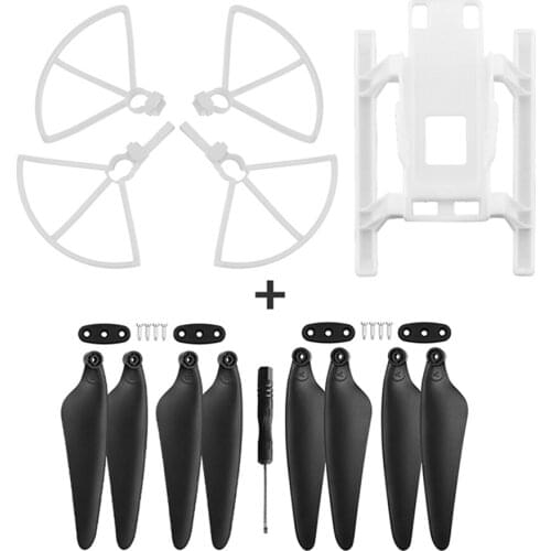 Propeller Guards Heightened Landing Gear Height Leg Foot Protector Gimbal Quick Release Landing Gear Kit for Hubsan Zino H117S
