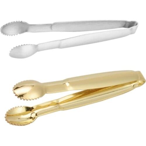 1pc Coffee Sugar Clip Stainless Steel Tweezer Mini Clamp Tong Clips Coffee Little Tea Clips Hot Kitchen Bar Tool Supply