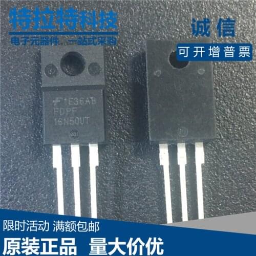 10pcs/lot FDPF16N50UT TO-220F 16A 500V 16N50 TO220F FQPF16N50 FQPF16N50C
