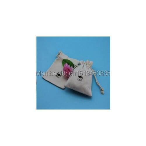 100pcs/lot CBRL jute/linen/flax drawstring bags&pouch for ornament/Ipad mini,Various colors,size customized,wholesale