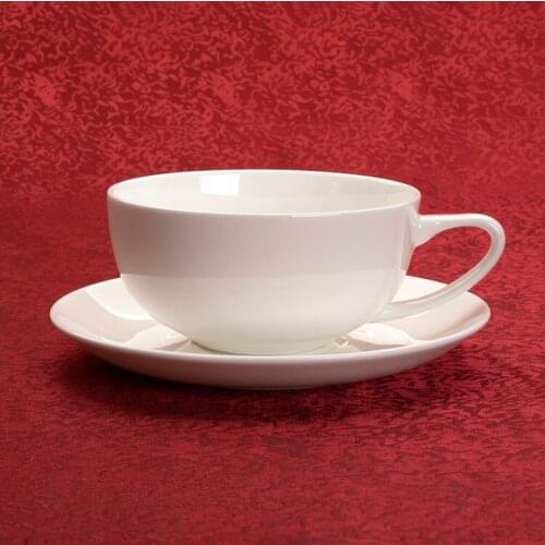 45% bone powder,european standard fine bone china porcelain coffee cup craft tea cup with saucer