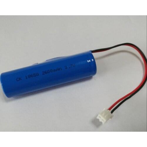 5PCS Lithium battery 18650 single with protection board 2600mAh 3.7V singing machine lamp audio