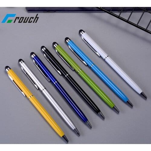 5PCS Multifunction Fine Point Round Thin Tip Touch Screen Pen Capacitive Stylus Pen For Smart Phone Tablet For iPad For iPhone