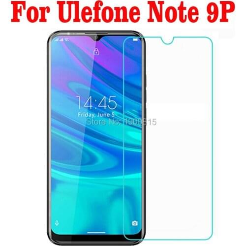 50pcs/lot Front Shield Tempered Glass For Ulefone Note 9P Protective Film Screen Protector For Ulefone Note 9P Protection