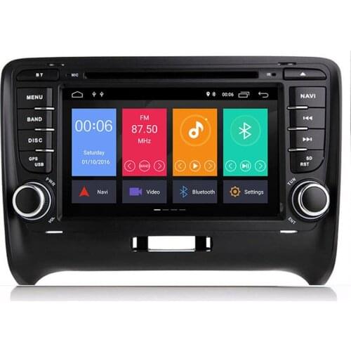 Android 10 8-Core Car Radio Stereo DVD Player GPS Navigation For AUDI TT MK2 DAB OBD2 Bluetooth Headunit +Free Rear Camera+Map