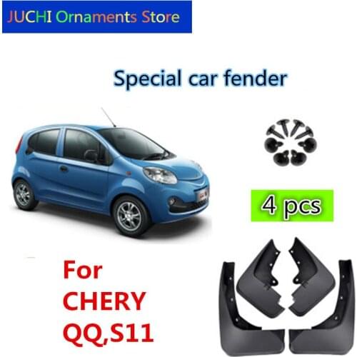Car Fender Mudguard Splash Flaps Mud Guard Mudflap Accessories for Chery QQ,Chery S11