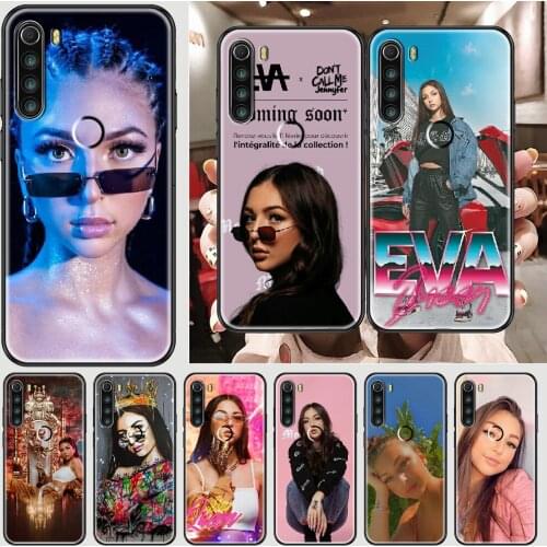Eva queen Phone case For Xiaomi Redmi Note 7 7A 8 8T 9 9A 9S K30 Pro Ultra black trend coque tpu Etui luxury funda pretty cover