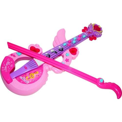 Children Music Toy Violin Electric Musical Instrument Gift Plastic Toy Guitar Musical Educational Toys Rock Band Guitar BB50YQ
