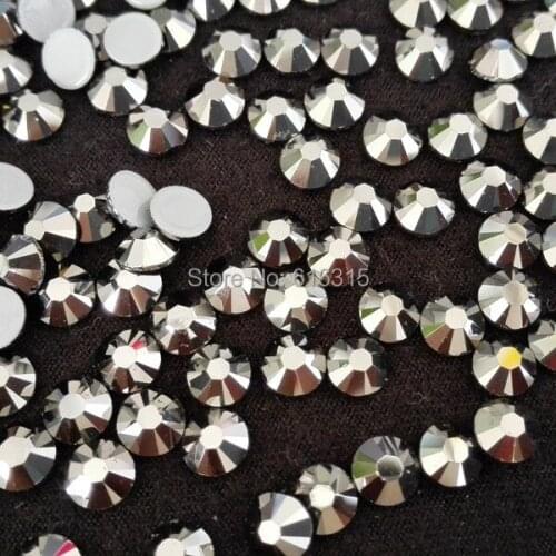 Ss10 size 3mm jet hematities with 1440 pcs per pack suitable for hot fix clothing ;appeals to women free shipping service