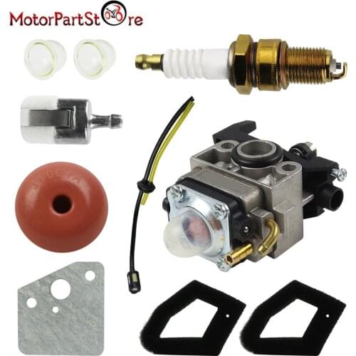 Carb Carburetor Kit with Gasket Air Filter for Honda GX25 GX35 HHT35 ULT425 UMS425 UMK425 HHH25 Trimmer Lawn Mower Generator