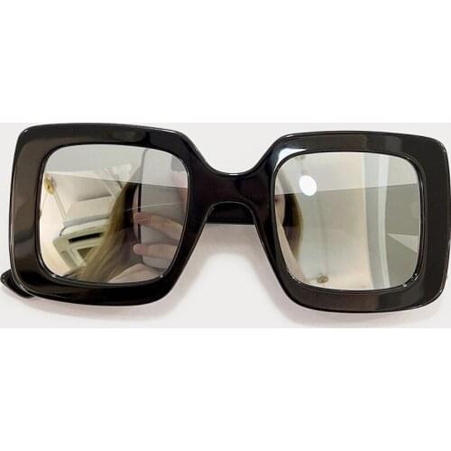 Classic Vintage Square Sunglasses Woman Oversized Sunglasses Woman/Men Retro Sun Glasses Lenses Luxury Eyeglasses De Sol