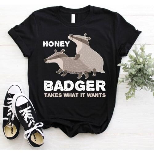 Honey Badger Don't Care Do I Look Like I CareT Shirt Honey Badgers Cute Cool Adorable Animal Lover Shirts