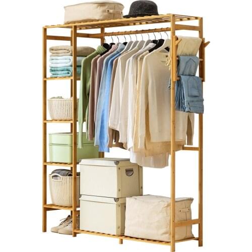 Modern Wardrobe Multifunction Storage Rack Orgnizer Floor shoe rack Large Capacity Clothing Hanger Coat Home Furniture