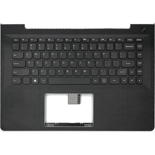 New Keyboard Casing Bottom Cover Lower Case Palmrest Upper Cover For Lenovo U41 S41-70 300S-14 500S-14