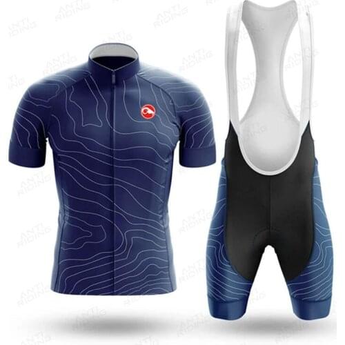 2022 New Cycling Jersey 2022 Mens Cycling Set Racing Bicycle Clothing Suit Breathable Mountain Bike Clothes Sportwears Cycling