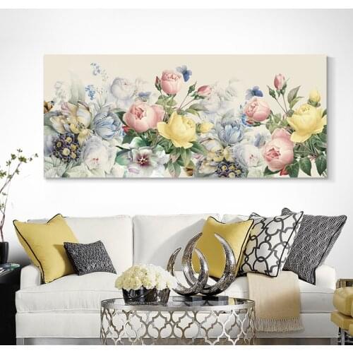 New European-style Flower 5D Full Drill Diamond Painting Bedroom Bedside Living Room Simple Modern Round Diamond Embroidery