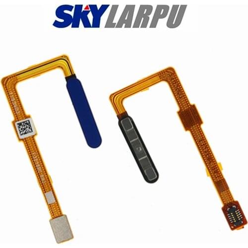 Home Back Flat Cable for Huawei Honor 9X Cell Phone Fingerprint Sensor Home Menu Button Key Flexible Ribbon Free Shipping