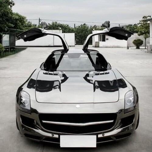 High stretchable mirror Black Chrome Mirror flexible Vinyl Wrap Sheet Roll Film Car Sticker Decal Sheet sticker