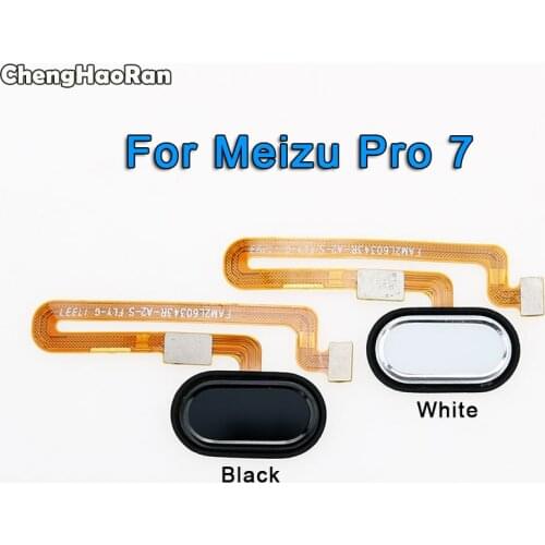 ChengHaoRan Fingerprint Sensor Scanner Flex Cable Home Button Return Keypad For Meizu Pro 7 Pro7 Repair Parts