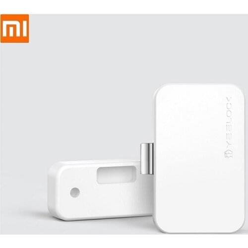 For Xiaomi Smart Drawer Lock Furniture File Cabinet Lock Shoe Cabinet Bluetooth APP Unlock Desk Furniture Cabinet Door Lock