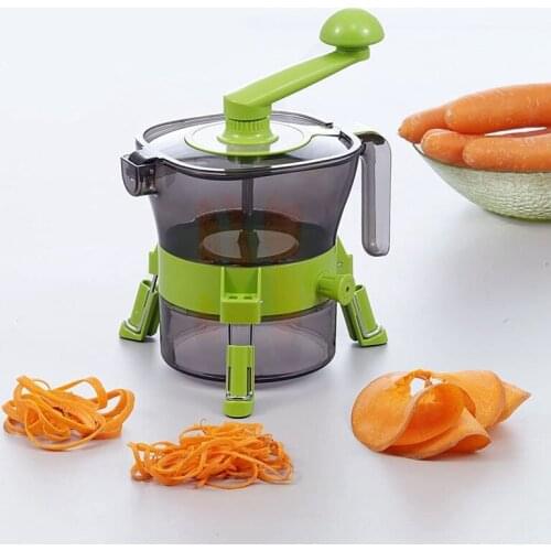 Vegetable Spiralizer Slicer Veggie Spiralizer Zucchini Spiraler Spiralizer Maker With Container With Multiple Blades