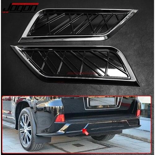 TRD Rear Bumper Exhaust Muffer Tip Cover Trim Car Accessories For Lexus LX570 TRD 2016-2021