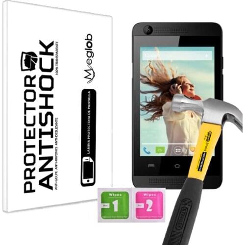 Protector de Pantalla Anti-Shock Anti-Golpe Anti-arañazos Compatible con Lava Iris 360 Music