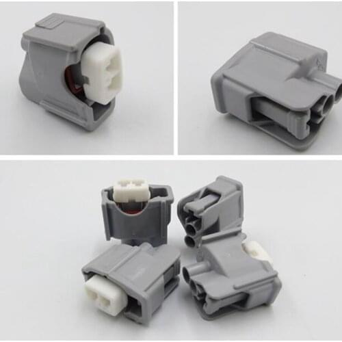 100pcs/lot 2 Pin Female Auto Electrical Sumitomo Fuel Injector Nozzle Connector For Honda Toyata LEXUS 1G-FE 1GR -FE 6189-0611