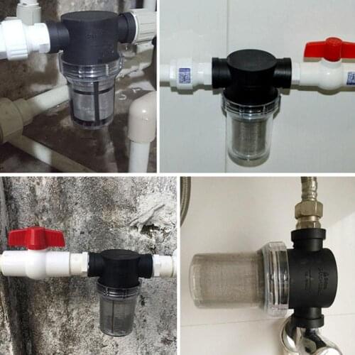 20mm/25mm Multipurpose Water Pipe Garden Irrigation Pump Mesh Filter Strainer Water Pipe Filter water inlet drain pipe aquarium