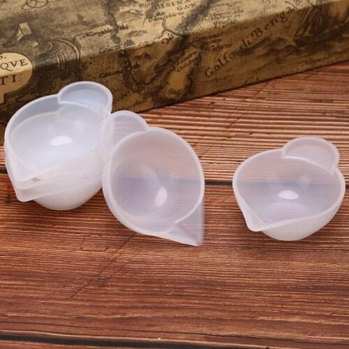 5 Pcs Epoxy Resin Mixing Cup Silicone Resin Glue Tools Jewelry Making Mold Measuring Handmade Craft DIY Mould Accessories