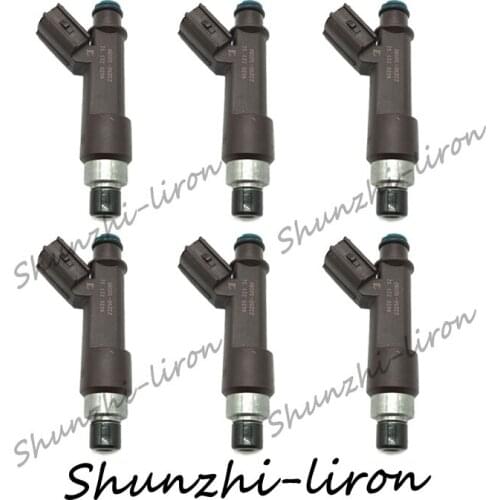6pcs Fuel Injector Nozzle For Toyota 4Runner Land Cruiser Sequoia Tundra OEM:23250-50080 23209-50080 2325050080 2320950080