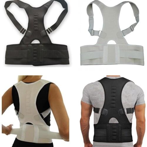 Free Shipping Therapy Back Support Posture Adult Back Corset Shoulder Lumbar Posture Corrector Spine Support Belt Correction