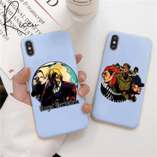 Chenel King of Fighters Phone Case for iPhone 12 mini pro max 11 Pro Max X XR XS 8 7 6s Candy Blue Silicone Case