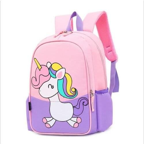 Children unicorn school bags 2020 New Cartoon printing schoolbags kids backpack for girls&boys,mochila infantil