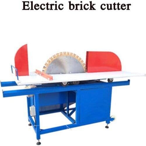 Electric Brick Cutting Machine 380V Light Brick Stone Cutting Machine Desktop Aerated Foam Aerated Block Brick Cutting Machine
