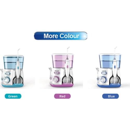 Waterpulse V300G Oral Irrigator 5pcs Tips Dental Water Flosser Water Floss 800ml Oral Hygiene Dental Flosser Water Flossing V300