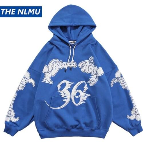2021Autumn Letter Printing Hoodies Sweatshirt Men Hip Hop Pullover Hoodie Streetwear Casual Cotton Tops Oversize WE189