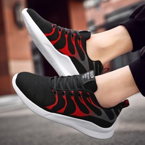 2021 Summer New Mens Casual Sports Shoes Fashion Breathable Mesh Flat Shoes Light Non Slip Walking Large Mens Shoes Size-46