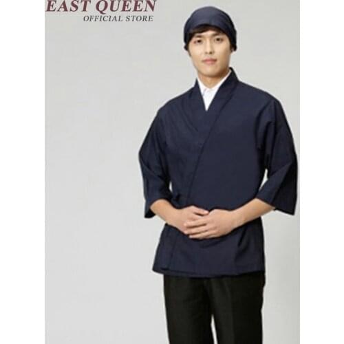 Japanese sushi set men male sushi chef uniform restaurant waiter uniform japan style uniforms for waiters KK1925 H