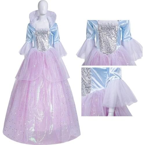 New Arrival God Mother Cosplay Costume Charming Dress For Adult Adult Women Halloween Party Custom Made
