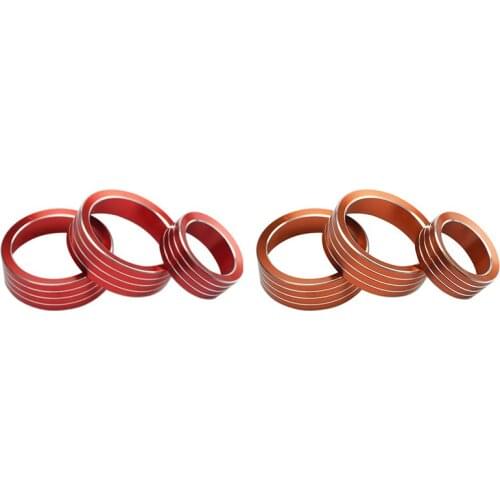 AC Knob Cover Trim for Subaru Forester Crosstrek Impreza 2017-2021 Car Air Condition Switch Volume Control Ring