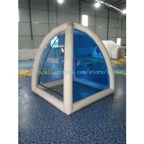 Sale of PVC inflatable small isolation tents, PVC transparent tents, camping tents in the wild