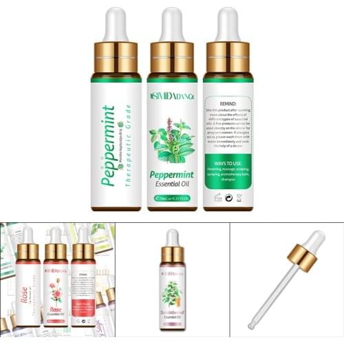 10ml Plant Essential Oils Pure High Quality Essential Oils for Diffuser Yoga Massage and DIY Personal Care SK88