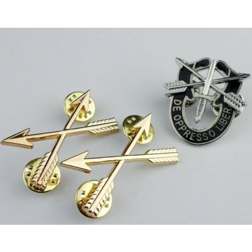 U.S. ARMY SPECIAL FORCES GREEN BERET BADGE PIN UNITED STATES SF COLLAR INSIGNIA Military Store
