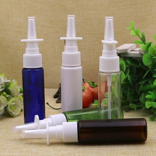 100pcs/lot 30ml Nasal Spray Bottle,Medical Spray Bottles direct injection sprayer,Mini travel atomizer,Cosmetic Spray Bottle
