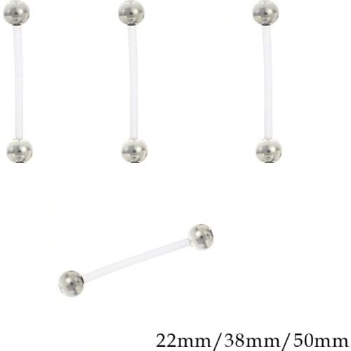 12PCS Fashion Surgical Steel Women 14G Bio Flex Pregnant Belly Button Rings Navels Dangle In Baby Feets Piercings Body Jewelry