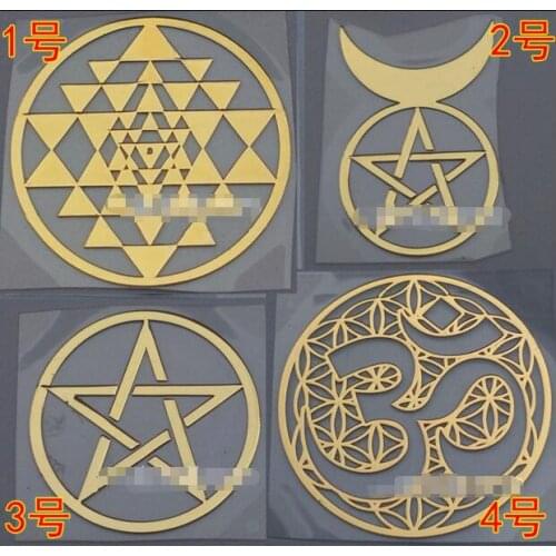 3cm Energy Tower Paste Energy Pattern With use of epoxy Mold Making Mould Jewelry Tool stickers for DIY jewelry H248